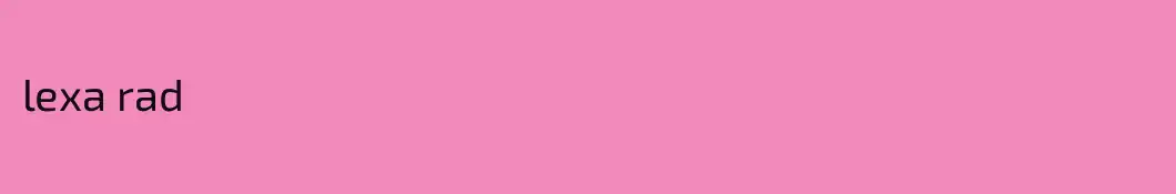 lexa rad